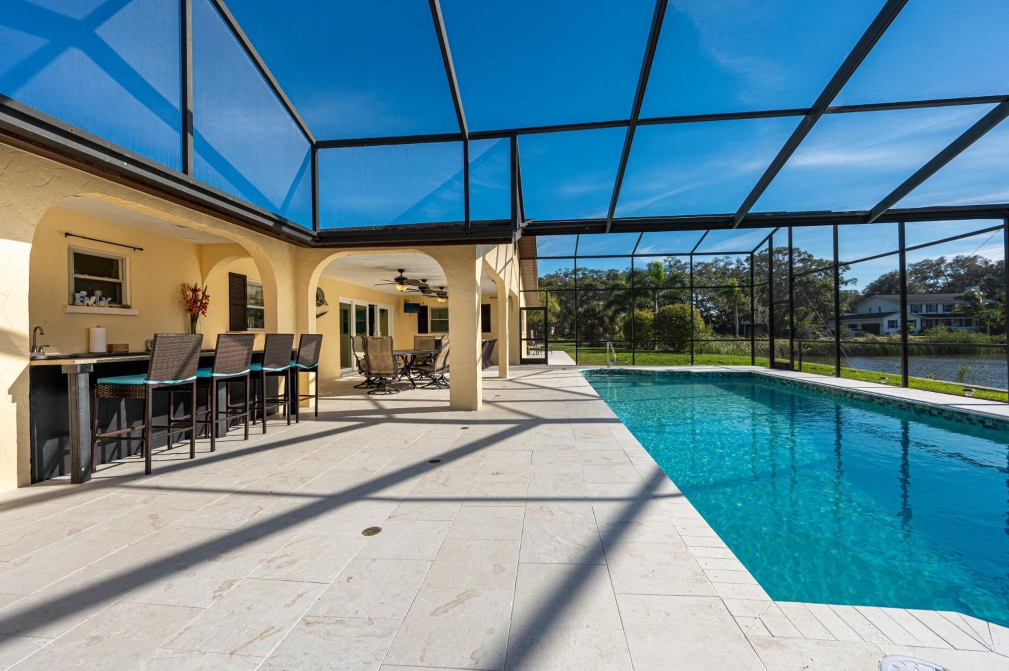 Lake O Woods Lake Front Gated Private Pool Home, Just 5 Miles To The Beach Home Bradenton Exterior photo